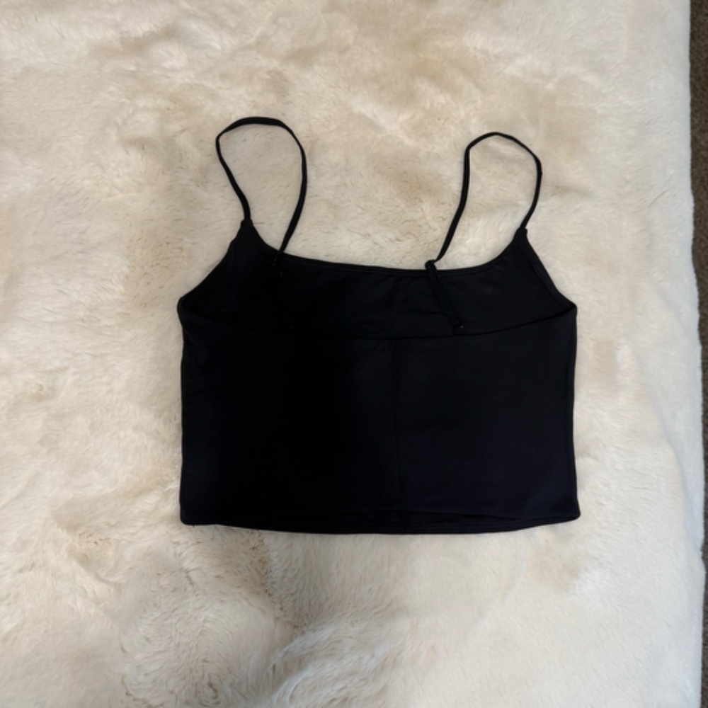 Babaton black cropped camisole